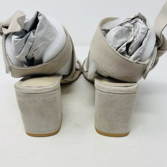 Journee Signature Collection Womens 10 Leather Hether Block Heel Sandals $119 - Picture 8 of 12